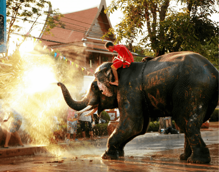 lễ hội té nước songkran 2023 - du lịch thái lan