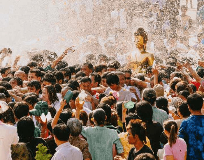 lễ hội té nước songkran - du lịch thái lan