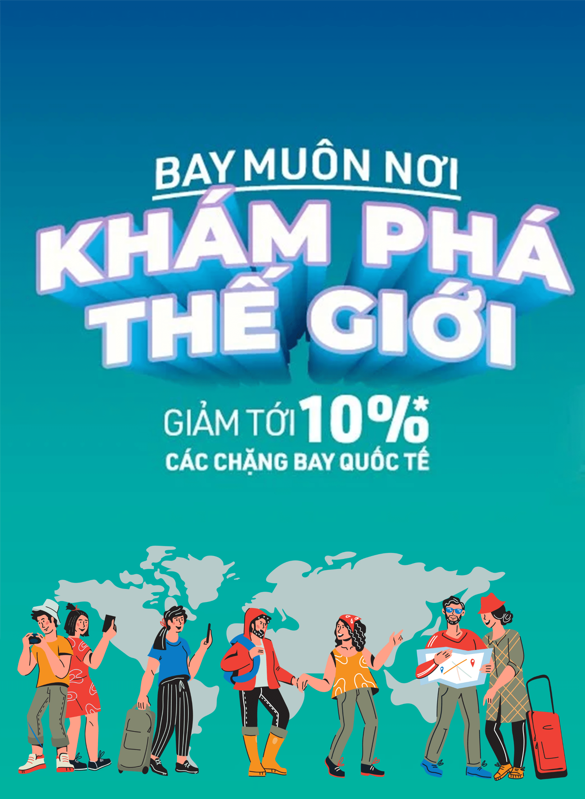 Bay đến muôn nơi – Khám phá thế giới Bay đến muôn nơi – Khám phá thế giới